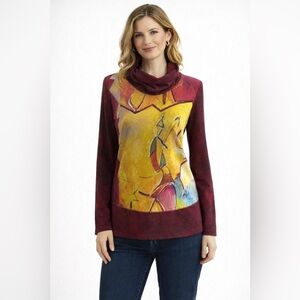 DOLCEZZA Simply Art top NWT size S